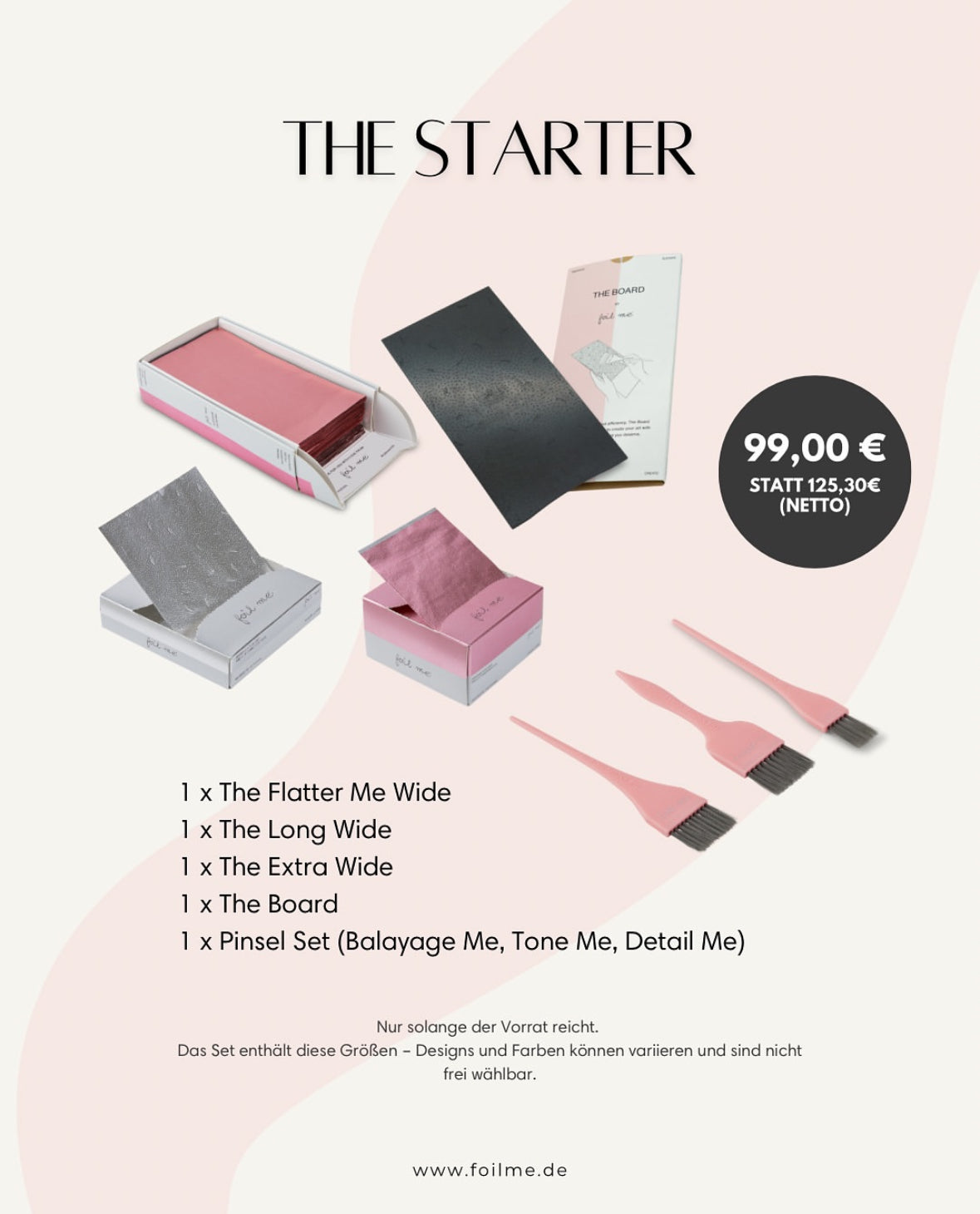 THE STARTER (26,30 € Ersparnis)
